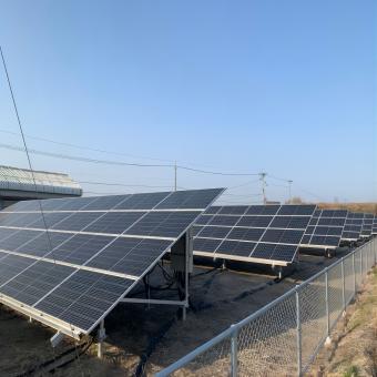 한국의 태양광 지상 설치 시스템