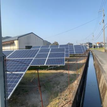 일본의 태양광 지상 설치 시스템