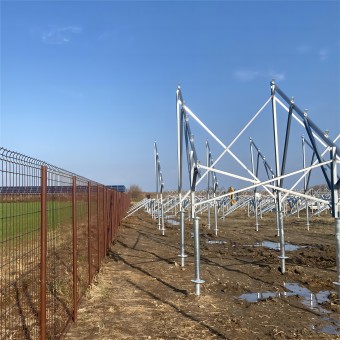 6.6MW 철 기반 태양광 지상 설치 시스템